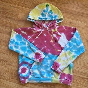 Ralph Lauren Tye Dye Hoodie ✨ size XL (fits like L)